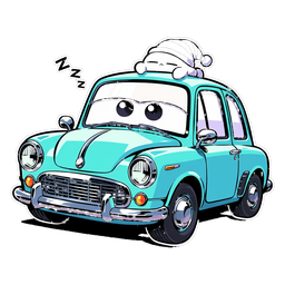 Voiture Endormi